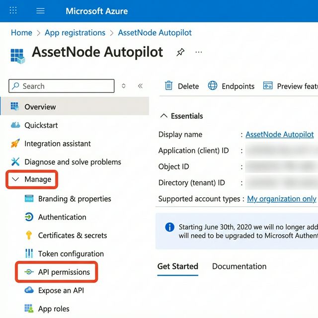 Windows Autopilot: API-Berechtigungen einrichten
