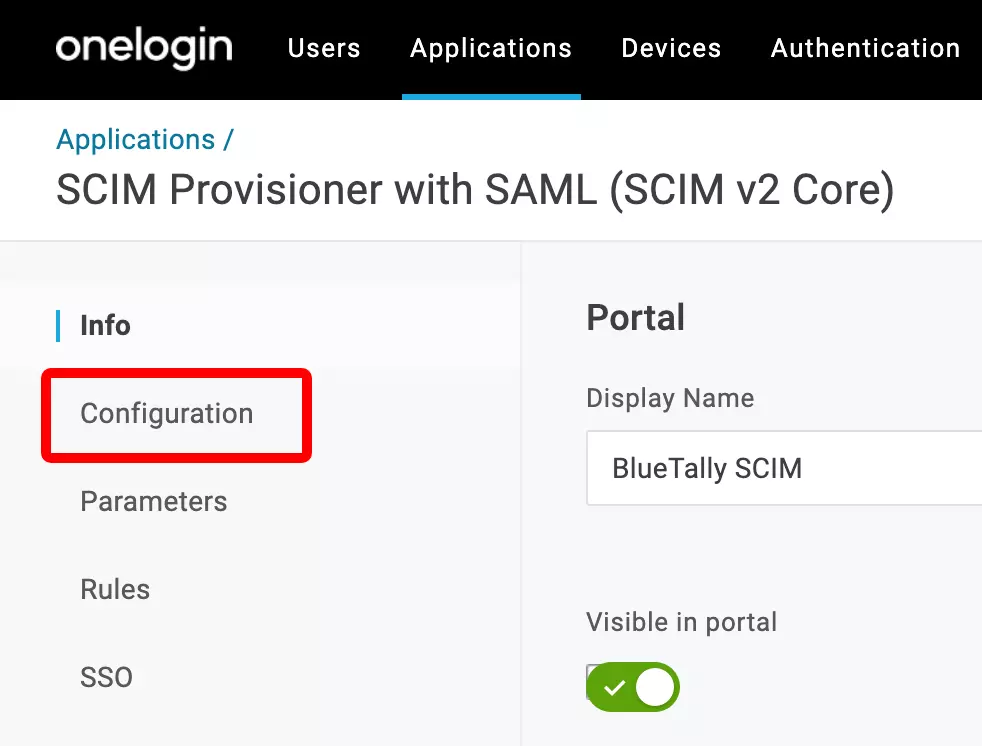 OneLogin: Parameter „location“ anlegen (optional) (2/2)